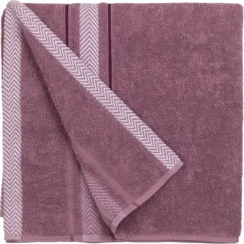 Osuška Domoletti SOFT, růžová 70 x 140 cm