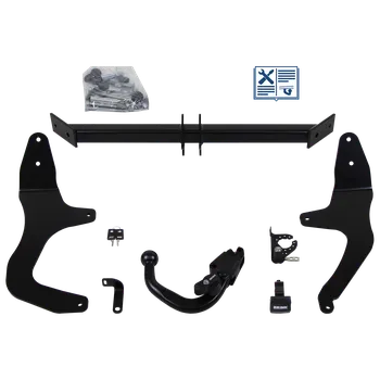 Tažné zařízení Brink tažné zařízení Odnímatelné včetně TowTec elektropřípojky 7pólové univerzální - DACIA LODGY