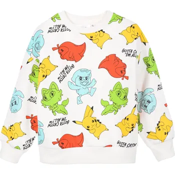 Chlapecká mikina MIKINA POKÉMON SC hy 10293 krémová Velikost: 128