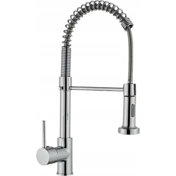 Vodovodní baterie Stojánková kuchyňská baterie Garmand stříbrná