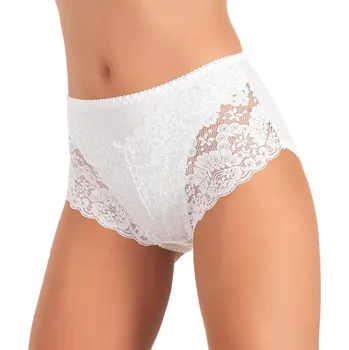 Kalhotky Kalhotky stahovací s krajkou Jadea GD 792 Barva: Bílá, Velikost: 7