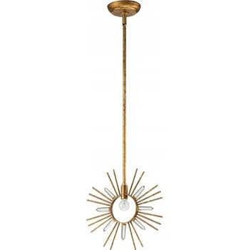 Závěsné svítidlo Gilded Nola Sun King 1 -bodové světlo E27