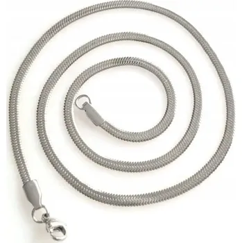 Náhrdelník Řetízek GL - 34683 - Stříbrný/60cm/3mm KP-34683