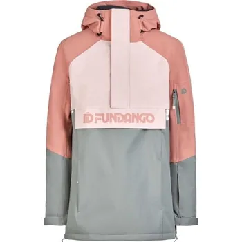 Dámská lyžařská/snowboardová FUNDANGO BIRCH XS Šedá, Růžová