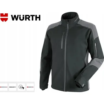 Pánská bunda PRACOVNÍ BUNDA SOFTSHELL WURTH MODYF STRETCH CETUS ANTRACIT L