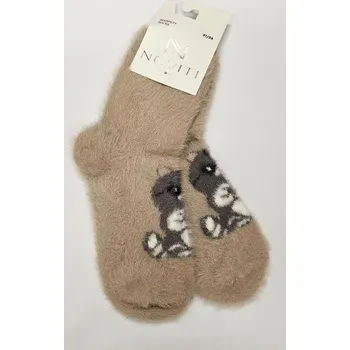 Dívčí ponožky Kotě SP009 - 27-30 / světle hnedá