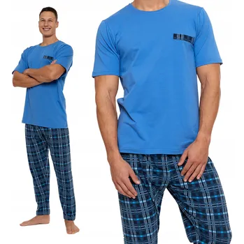 Pánské pyžamo Moraj Lehká pánská pyžama 6800-003 bavlna 3XL