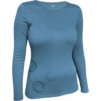 Dámské tričko, dlouhý rukáv KAHATA 801 modrošedá XXL