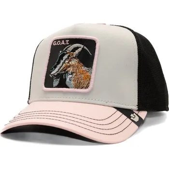 Kšiltovka Kšiltovka Goorin - Tricolor Goat - Pink/white/Black