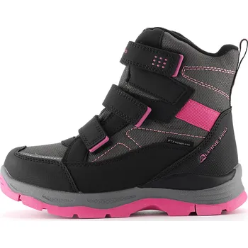 Dívčí sněhule Dětská zimní obuv ALPINE PRO NERADO růžová 30