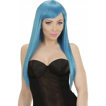 Karnevalová paruka Widmann paruka dlouhé vlasy s ofinou