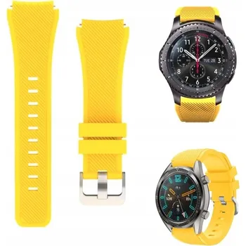 Pouzdro na mobilní telefon Řemínek Best Accessories pro Huawei 22mm žlutý