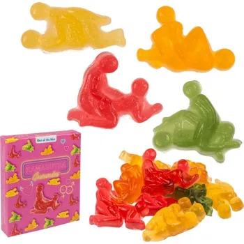 Žertovný předmět Kamasutra želé gumové bonbóny 96 g