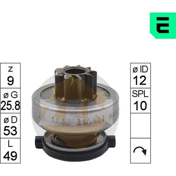 Startér Volnoběžný převod, startér, ZN1882