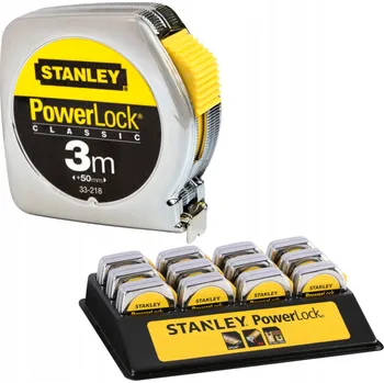 metr Svinovací metr 3m 12,7mm Powerlock, kovové pouzdro Stanley