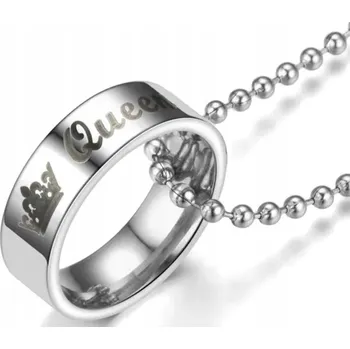 Náhrdelník Náhrdelník Queen - Stříbrná KP-34236