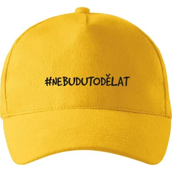 Kšiltovka Unisex kšiltovka NebuduToDělat, Barva Žlutá, Velikost 19×11 cm , Canvas Kšiltovka Bezvatriko.cz 3045