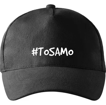 Kšiltovka Dětská kšiltovka ToSamo, Barva Černá, Velikost 17×10 cm , Canvas Unisex kšiltovka Bezvatriko.cz 3050