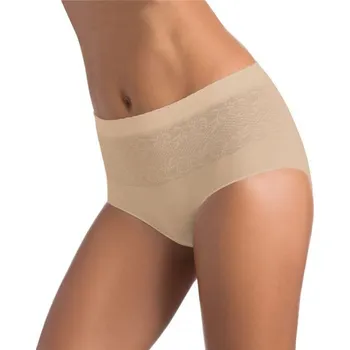 Kalhotky Intimidea Kalhotky s vyšším pasem bezešvé Culotte gd 311759 Barva: černá, Velikost: S/M