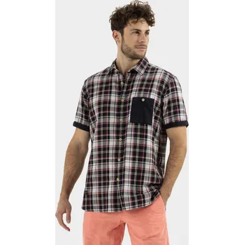 Pánská košile KOŠILE CAMEL ACTIVE SHORTSLEEVE SHIRT BLUE