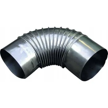 Kouřovod Koleno Dýmo 120 mm, kouřovod, kouřové kominové koleno pro spojování trubek kouřovod