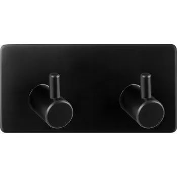 Věšák Háček na hmoždinky AWD Interior černý