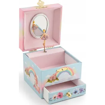 Šperkovnice HRACÍ SKŘÍŇKA JEDNOROŽCEM, KRABIČKA NA ŠPERKY A POKLADY