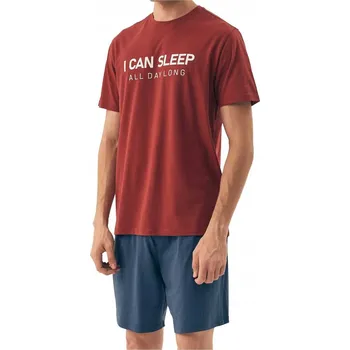 Pánské pyžamo Henderson pánské pyžamo 42614 SLEEPER krátký rukáv velikost M