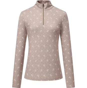 HV POLO Tričko s dlouhým rukávem HVPPeggy, champagne, vel. S