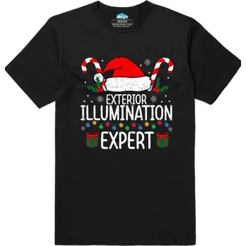 Pánské tričko Pánské tričko Expert na venkovní osvětlení (Velikost: M, Barva: Černá)