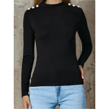 Dámská halenka Sinsay - Halenka - černá - 483EU-99X - 483EU-99X-S