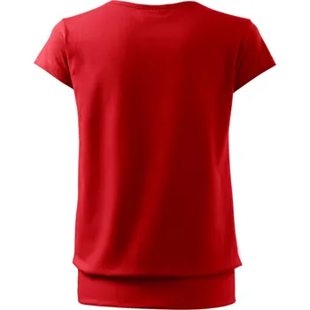 Dámské tričko Dámské tričko CITY, červená