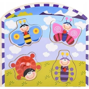 Obraz Puzzle v rámečku - Louka (Kolektivní práce)