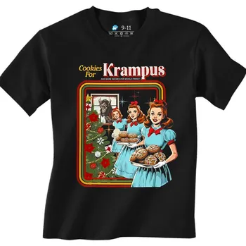 Dětské tričko Cukroví pro Krampuse (Velikost: 9-11, Barva: Černá)