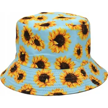 Klobouk Klobouk bucket hat modrý, velikost 58 (bez značky)