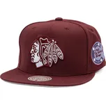 Kšiltovka Mitchell & Ness - NHL Fashion Basic Snapback - Chicago Blackhawks - Dark Purple velikost One Size (56-59 cm)