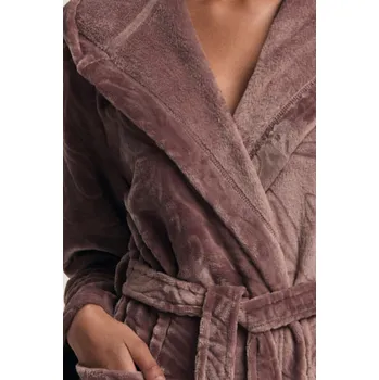 Dámský župan DÁMSKÝ ŽUPAN DARYL 43612 AW25 Růžová M