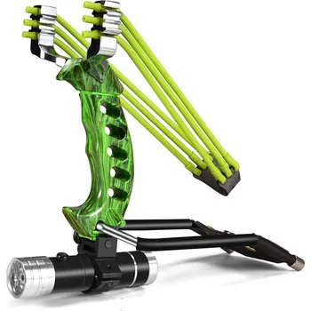 Prak VÝKONNÝ SKLÁDACÍ PRAK S LASEROVÝM ZAMĚŘOVAČEM PRO LOV + 100 KULIČEK