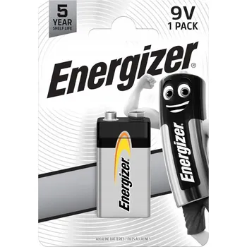Článková baterie Alkalická baterie Energizer 9V (6F22) 1 ks