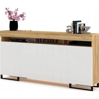 Komoda Komoda Krak Meble 179,2 x 33,8 x 96,6 cm, dub craft zlatý mat