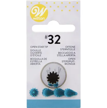 Wilton zdobicí špička #32 Open Star – Trezírovací špička hvězda