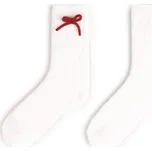 GATE Vysoké ponožky s ozdobnou mašličkou 35-38 625-1628/10