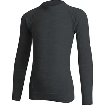 Sportovní oblečení JALO dětské merino triko - Černá 9999 / 110-122 / Černá