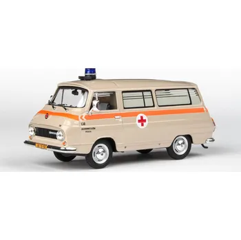 Abrex Škoda 1203 1974 Sanitka - Záchranka Praha 138 1:43 bílá