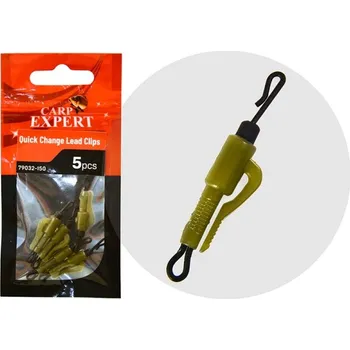 CARP EXPERT - Obratlík QC Lead Clips 5 ks