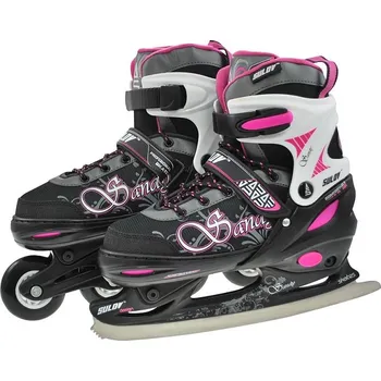 Zimní sport Dívčí brusle 2v1 SULOV® SANDY, L(39-42)