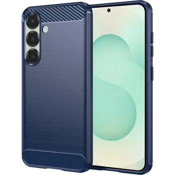 Pouzdro na mobilní telefon Kryt Samsung S25, Armored Carbon modrý