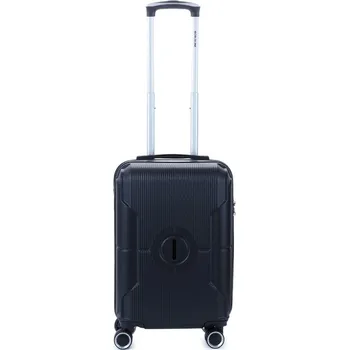 Malý cestovní kufr na kolečkách 635A černá