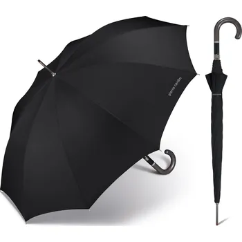 Deštník Pierre Cardin automatický dlouhý deštník, černý