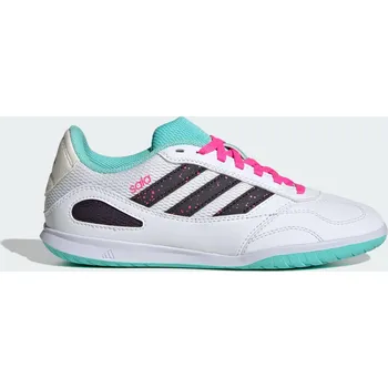 Pánská sportovní obuv ADIDAS Dětské kopačky Super Sala Competition 3 Indoor 38 BÍLÁ|MODRÁ|ČERNÁ